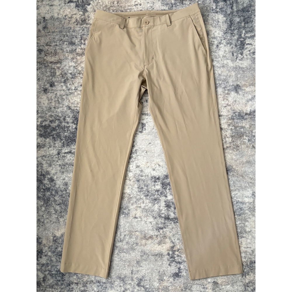 Vineyard Vines Pants Mens 34x32 Tan Khaki Performance‎ Golf Casual Stretch Chino